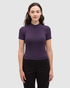 Tentree Women's Whitney Mockneck - Plum Royale