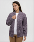 Tentree Women's Garibaldi Cardigan - Plum Royale Blend