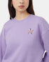 Tentree Women's Be Present Crew - Viola Baked Clay