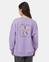 Tentree Women's Be Present Crew - Viola Baked Clay