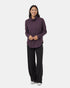 Tentree Women's Highwood Turtleneck - Midnight Plum