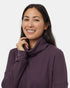 Tentree Women's Highwood Turtleneck - Midnight Plum