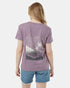 Tentree Volcano Views T-Shirt - Purple Ash Heather
