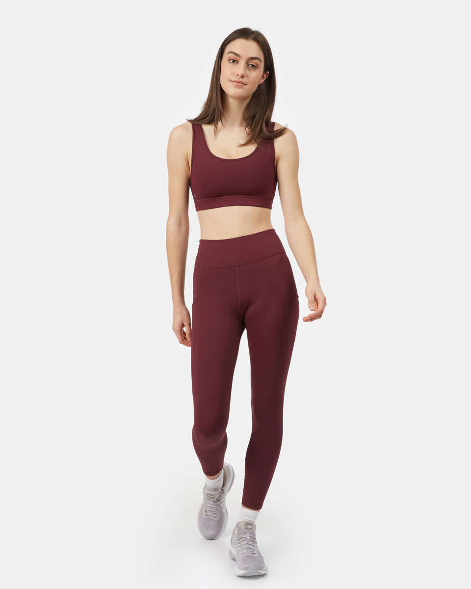 Tentree InMotion 7/8 Pocket Legging - Fig