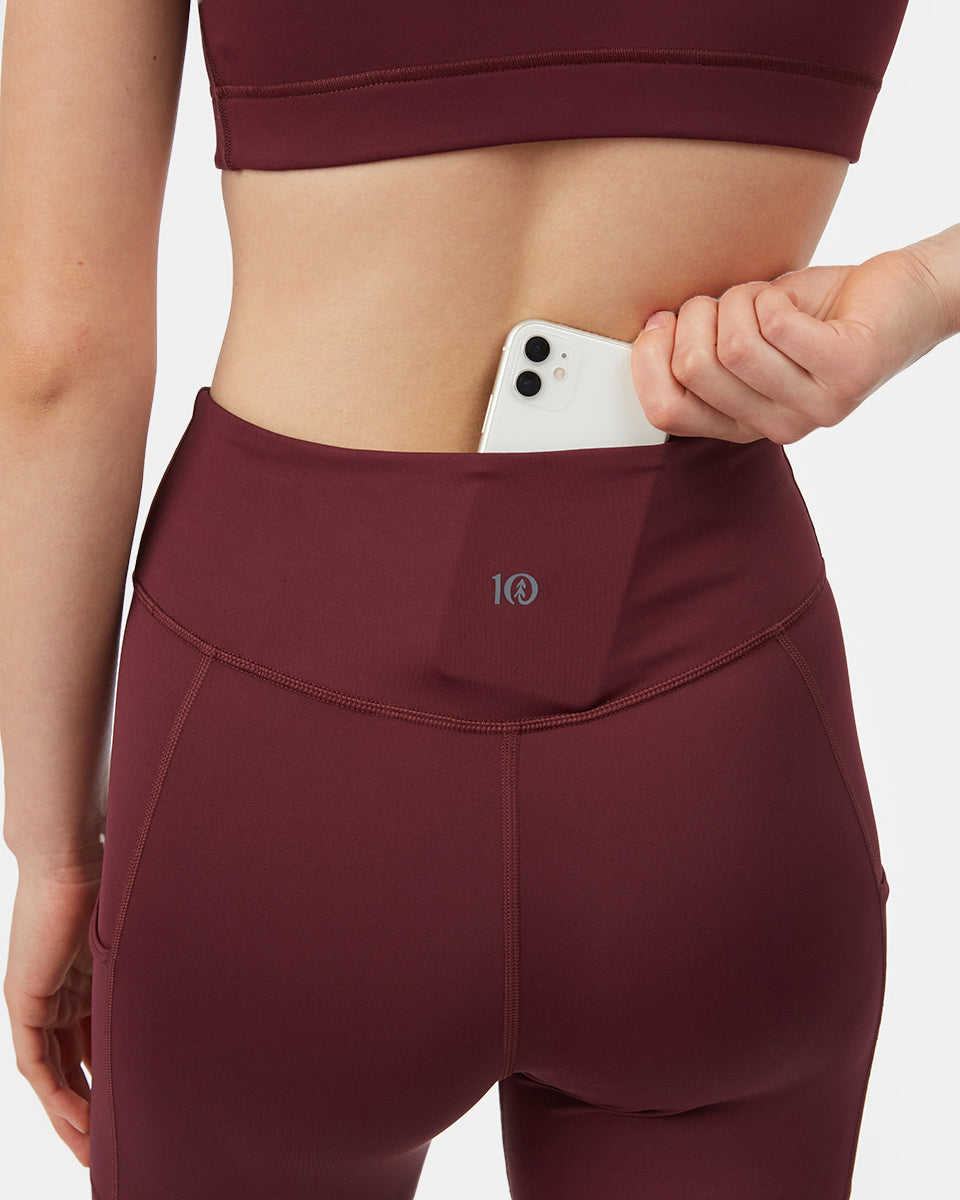 Tentree InMotion 7/8 Pocket Legging - Fig