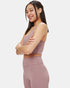 Tentree InMotion Longline Active Bra - Twilight Mauve