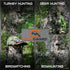 QuikCamo 3D Leafy Ball Cap with Front Face Mask – product view 5