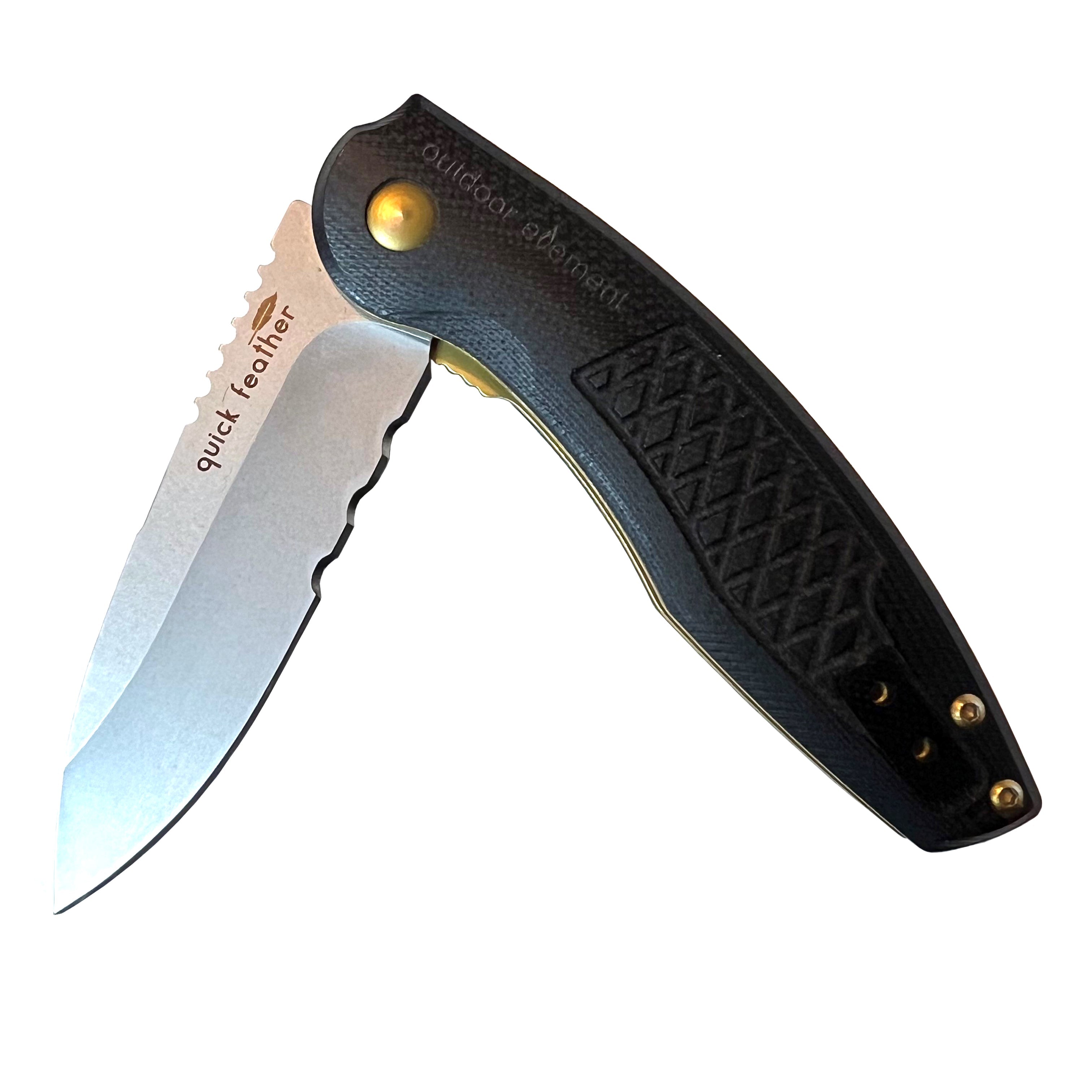 Outdoor Element Quick Feather Folding Knife