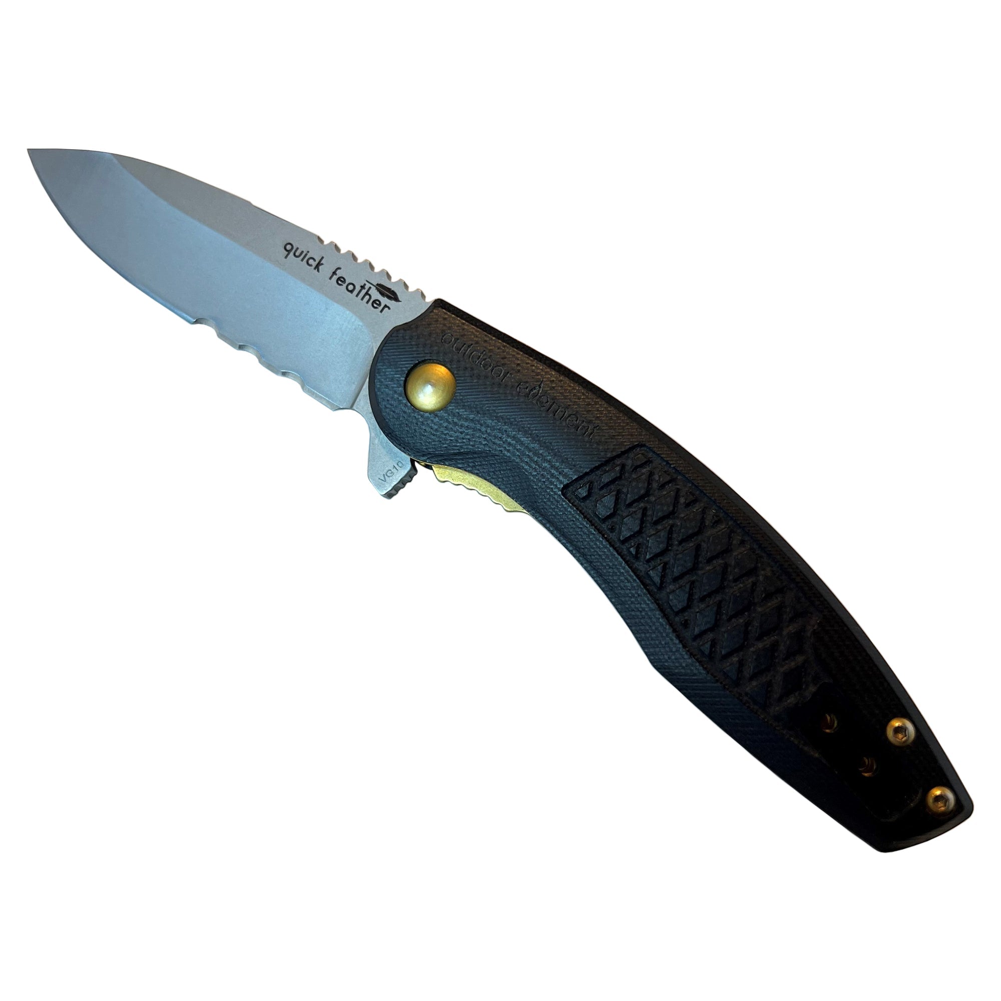 Outdoor Element Quick Feather Folding Knife