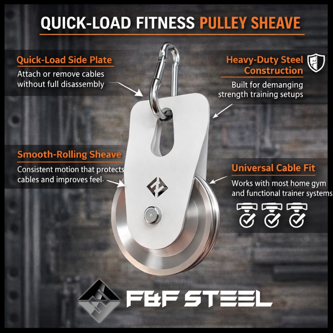 Quick Load Pulley by F and F Steel