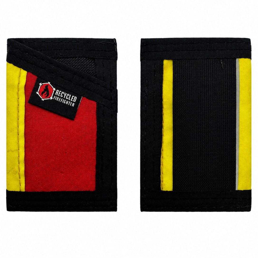 Recycled Firefighter Sergeant Wallet - Bunker Gear Edition — product view 1