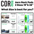 COR Surf Aero Roof Rack Pad with 10' Scratch-Resistant Tie Downs(Flat Bars) — view 4