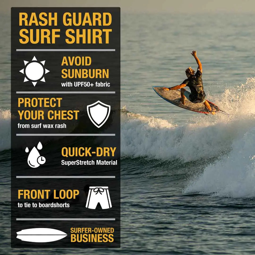 Rash Guard Surf Shirt by Ho Stevie!