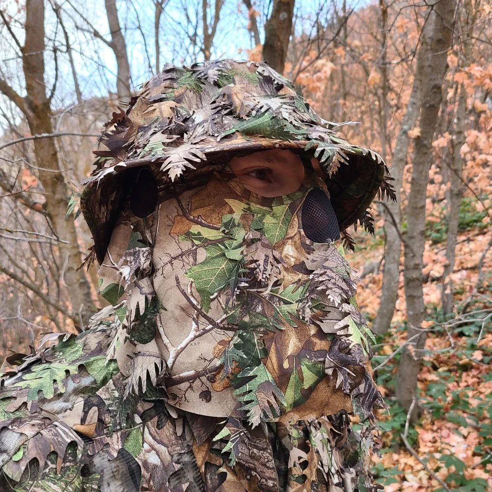 QuikCamo Camo Boonie Hat with Face Mask – product view 2