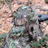 QuikCamo Fitted Hat with Rear Leafy Camo Face Mask – product view 6