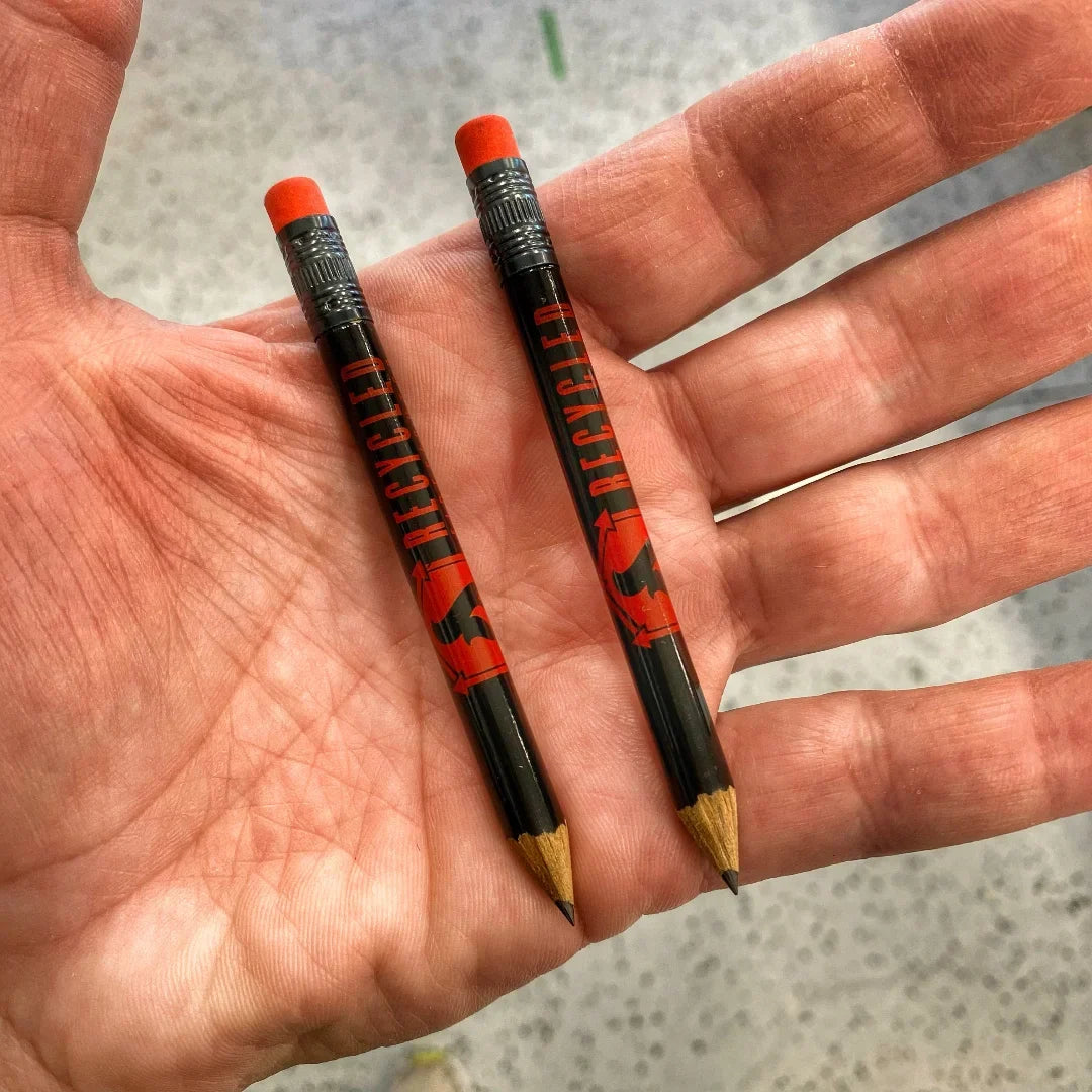 Recycled Firefighter Black Pencil — product view 4