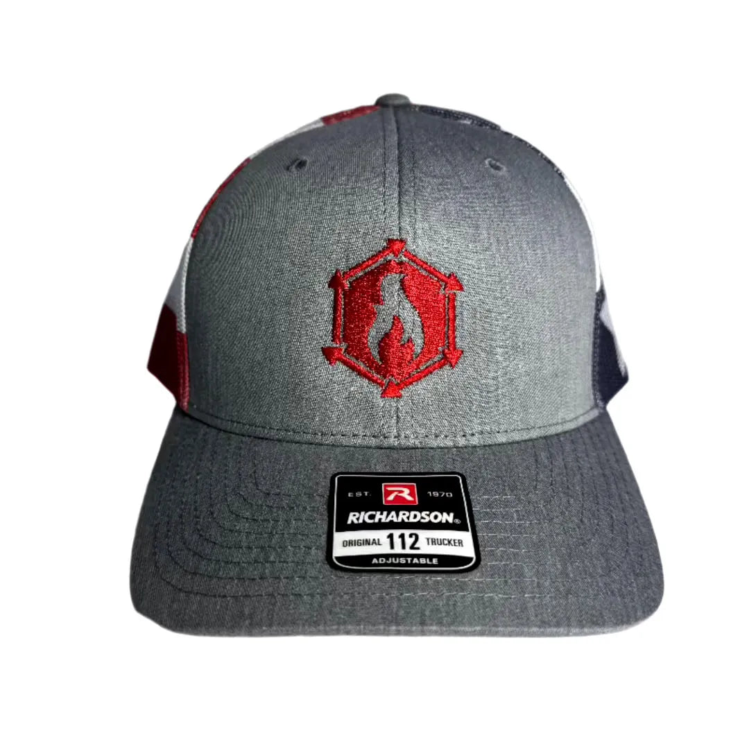 Recycled Firefighter Logo Hat — product view 2