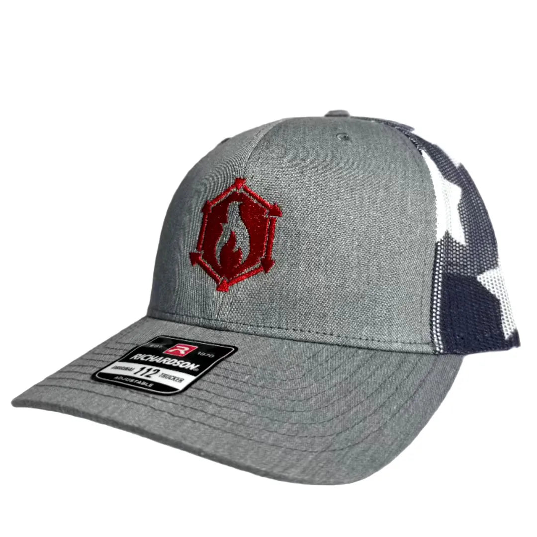 Recycled Firefighter Logo Hat — product view 1