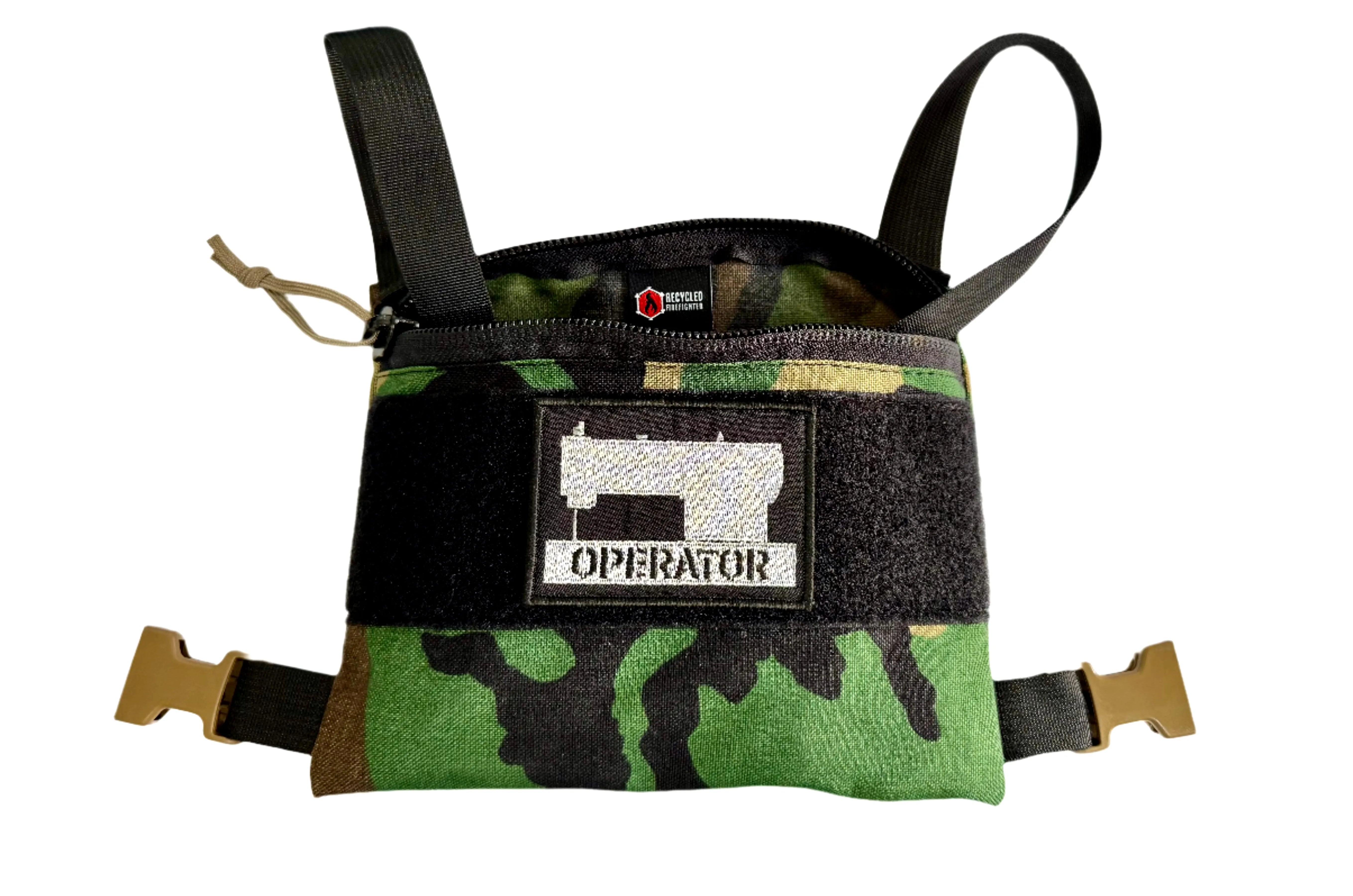 Recycled Firefighter Operator Patch — product view 2