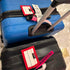 Recycled Firefighter Firehose Luggage Tag — product view 2