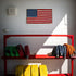 Recycled Firefighter American Flag - Fire Hose - Second Amendment — product view 3