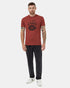 Tentree Men's Bear Claw T-Shirt - Spiced Apple Heather Meteorite Black