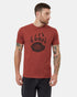 Tentree Men's Bear Claw T-Shirt - Spiced Apple Heather Meteorite Black