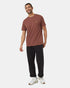 Tentree Men's Sasquatch T-Shirt - Mesa Red Heather Fishing