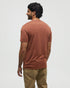 Tentree Men's Embroidered Ten T-Shirt - Sequoia Heather Khaki