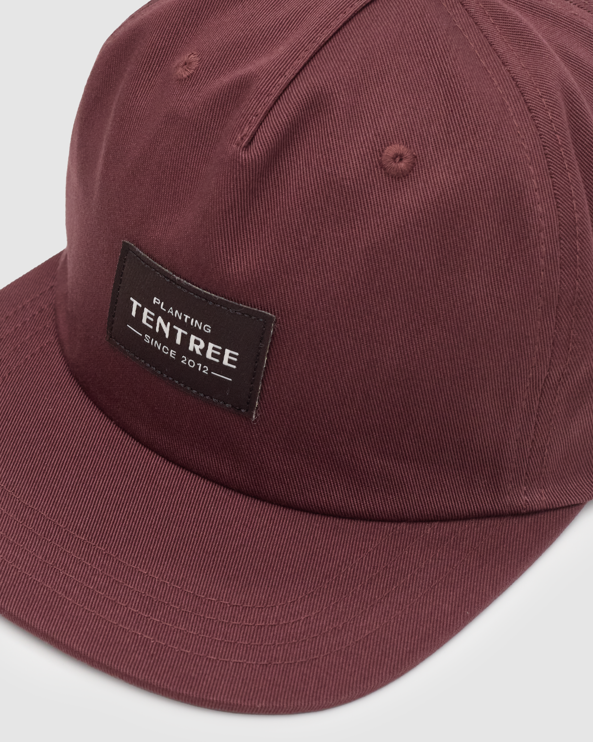 Tentree Heritage Apex Hat - Red Chestnut Meteorite Black