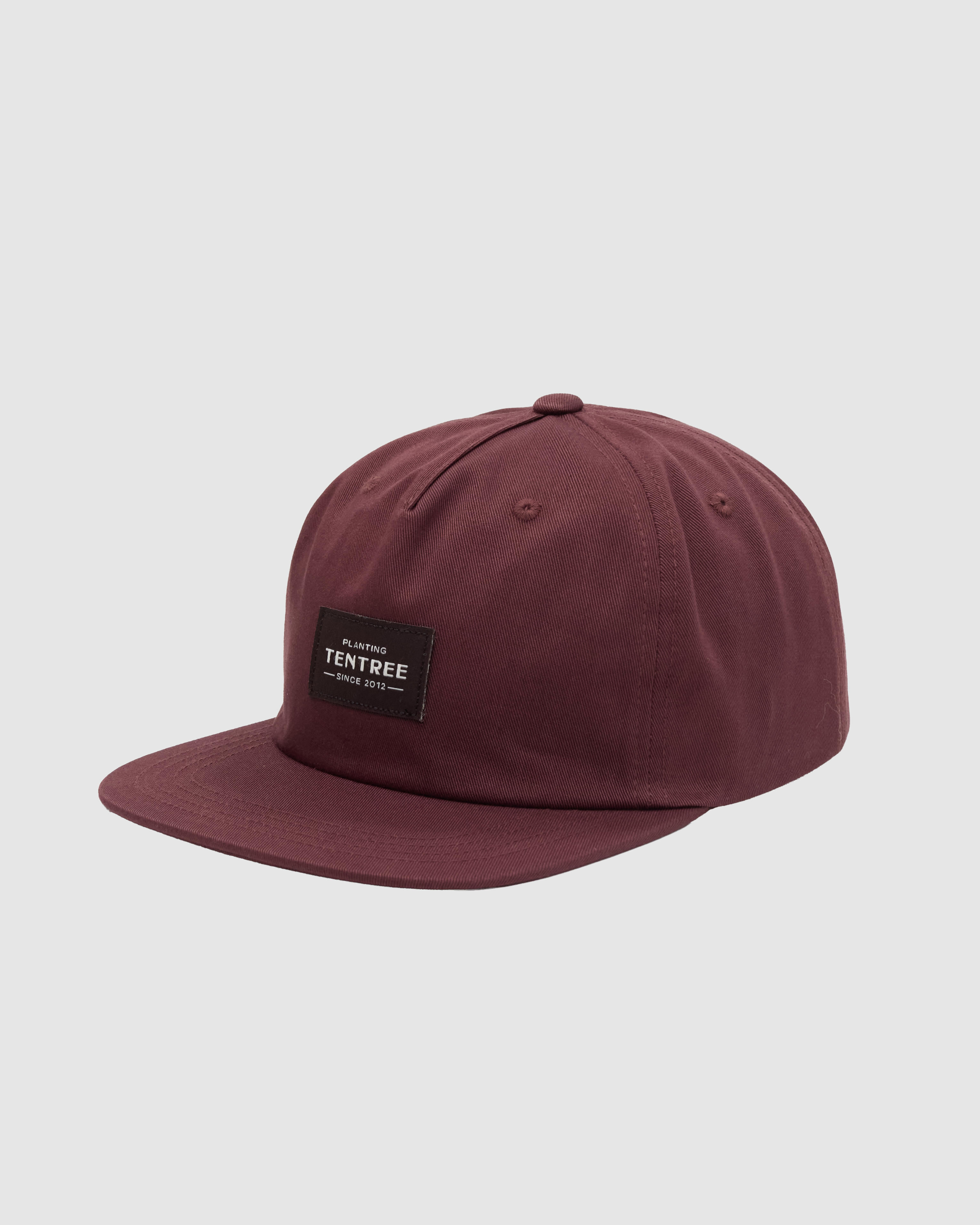 Tentree Heritage Apex Hat - Red Chestnut Meteorite Black