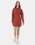 Tentree Women's Oversized French Terry Hoodie Dress - Spiced Apple