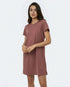 Tentree Women's TreeBlend T-Shirt Dress - Mesa Red