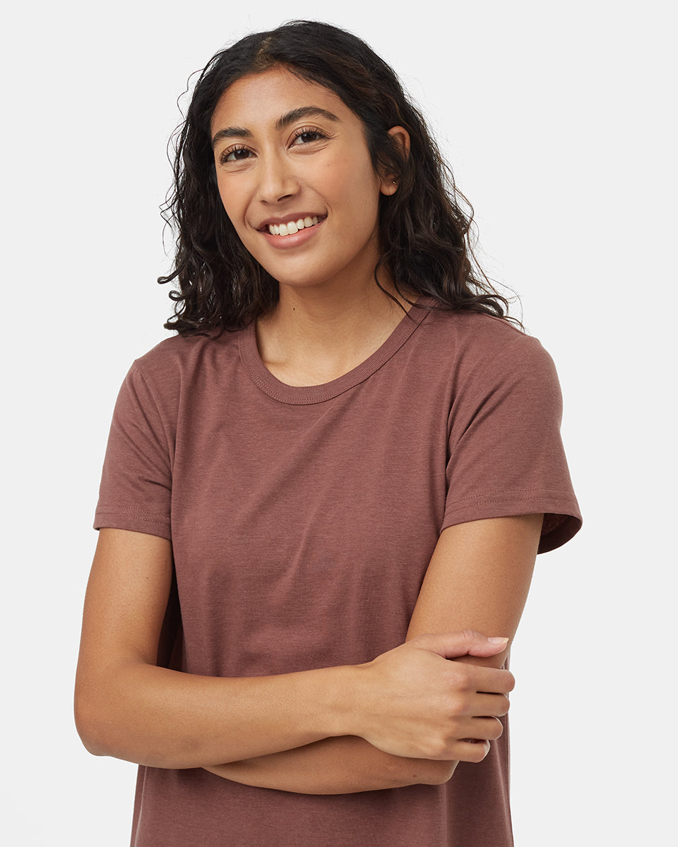 Tentree Women's TreeBlend T-Shirt Dress - Mesa Red