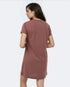Tentree Women's TreeBlend T-Shirt Dress - Mesa Red