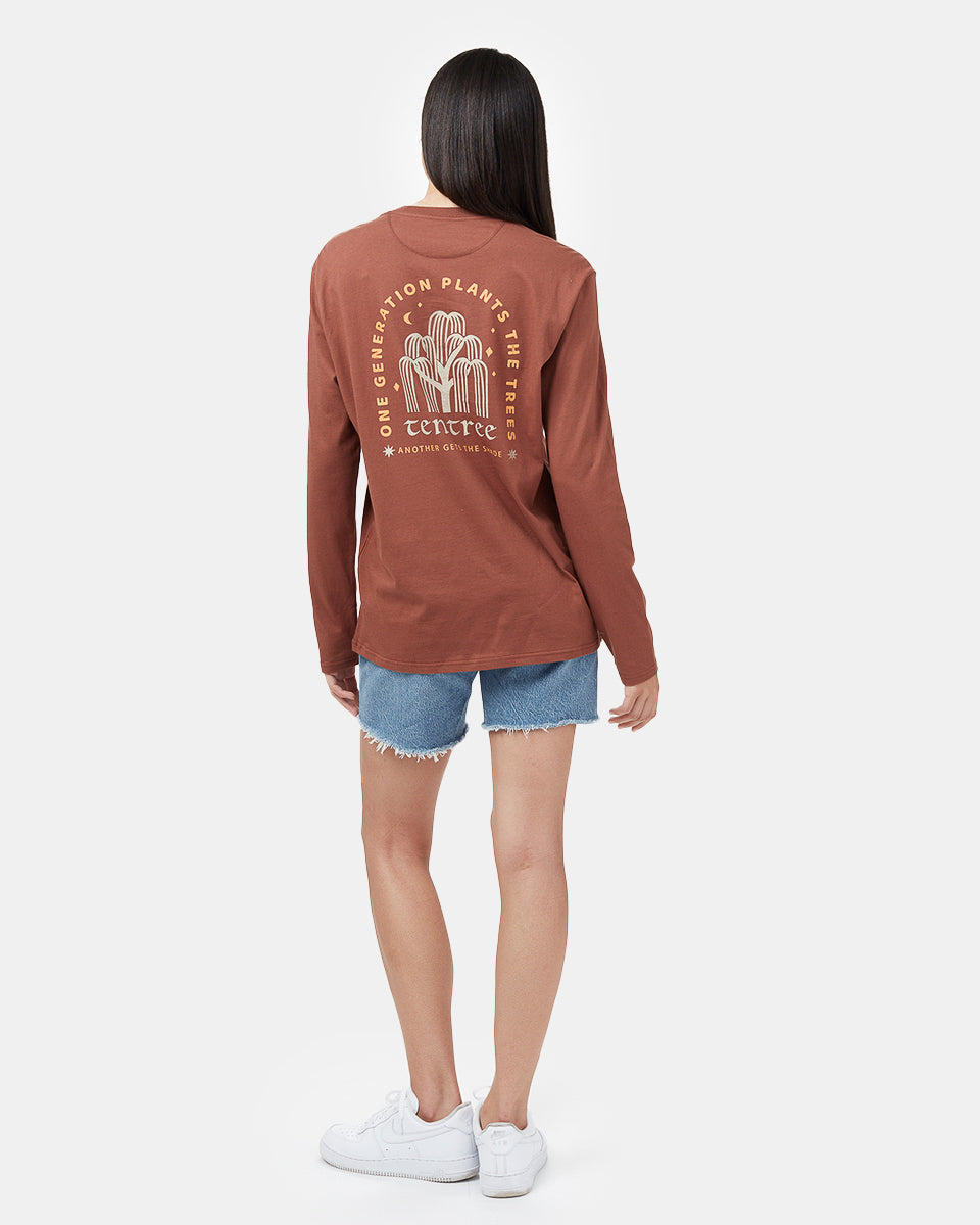 Tentree Willow LS T-Shirt - Cedar