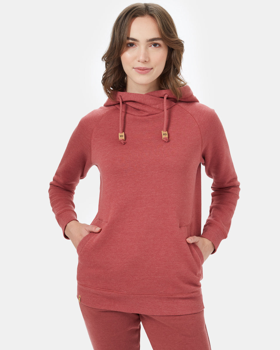Tentree Burney Hoodie - Apple Butter Red Heather