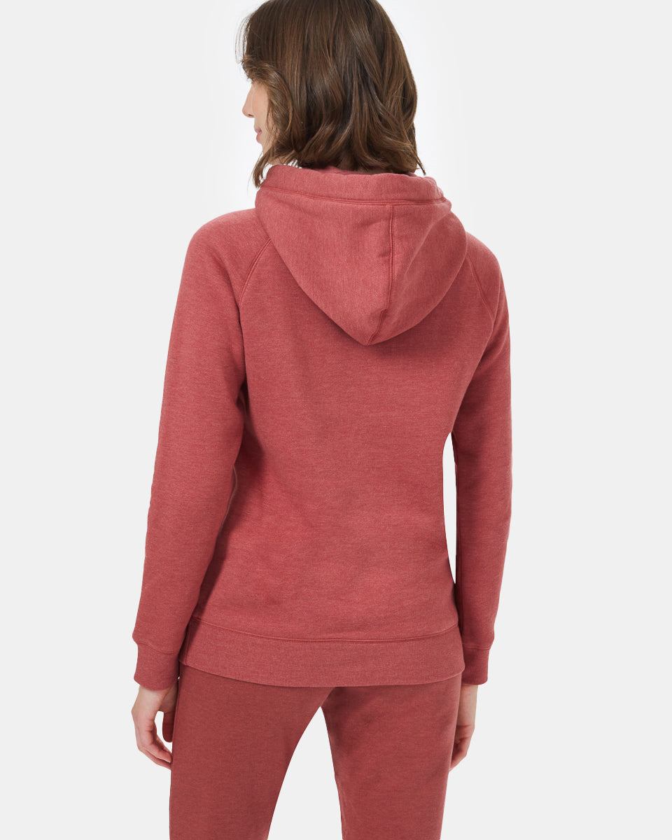 Tentree Burney Hoodie - Apple Butter Red Heather