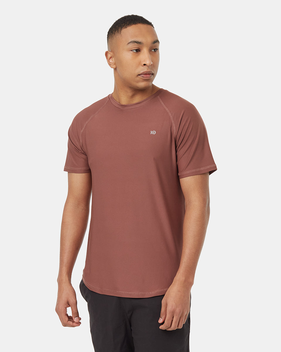Tentree Men's Active Soft Knit Light T-Shirt - Mesa Red