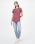 Tentree Featherwave T-Shirt - Crushed Berry Heather