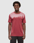 Tentree Men's Juniper T-Shirt - Crimson Heather White
