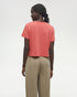 Tentree Women's Breakwater Crop T-Shirt - Deep Coral Photo
