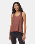 Tentree Women's Active Soft Knit Light Twist Tank - Mesa Red
