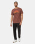 Tentree Men's Vintage Sunset T-Shirt - Mesa Red Heather Arbutus