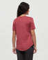 Tentree Women's TreeBlend Brackley T-Shirt - Crimson Heather