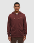 Tentree Men's Reynard Zip Hoodie - Red Chestnut