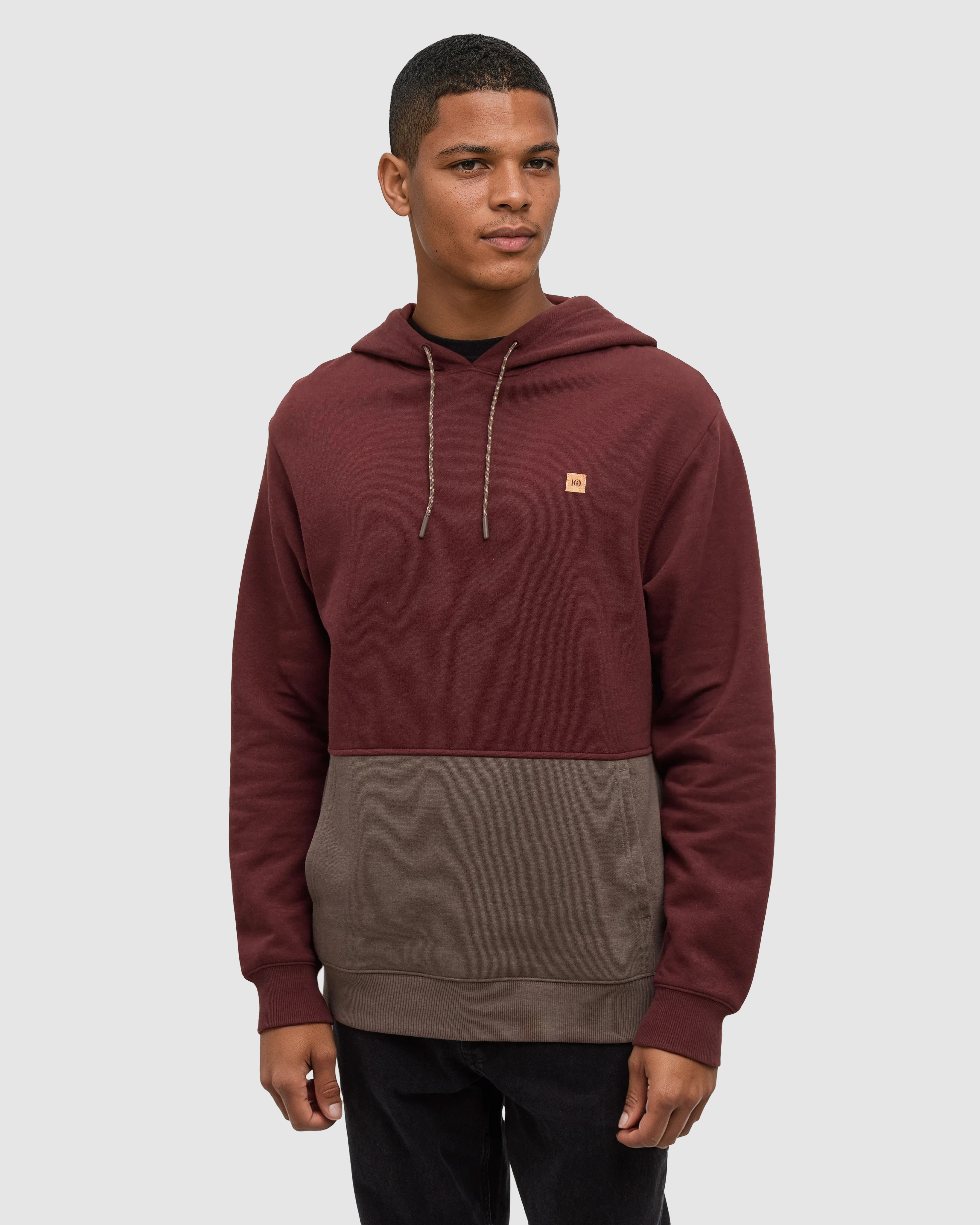 Tentree Men's Howson Hoodie - Red Chestnut Ashwood