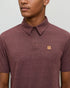 Tentree Men's Astir Polo - Red Chestnut Heather