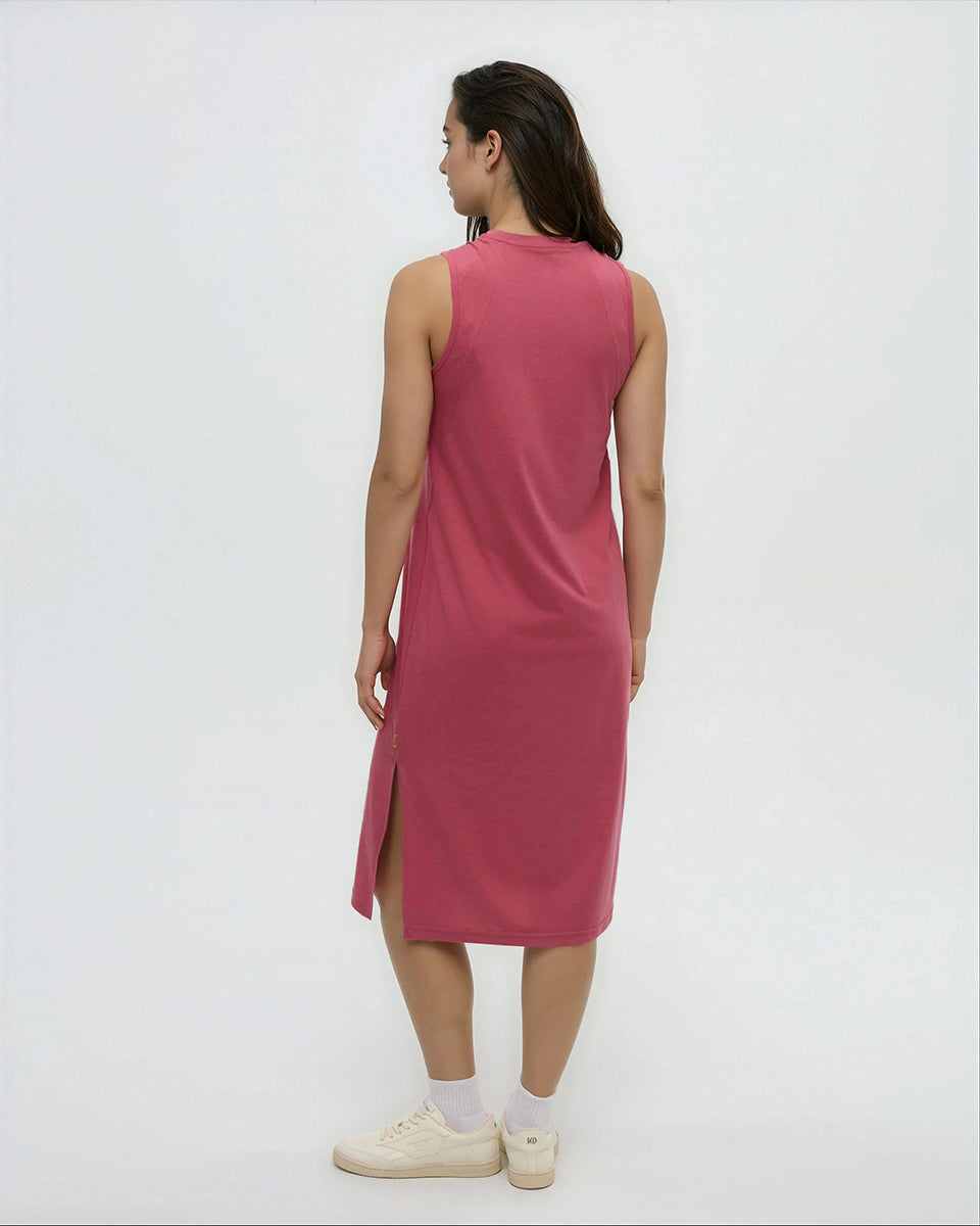 Tentree Women's Valley Dress - Rosewood