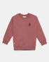 Tentree Kids Treefleece Golden Spruce Crew - Crushed Berry